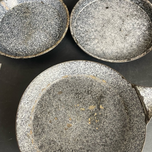 Gray Non-Stick Frying Pan Set - Picture 4 of 8